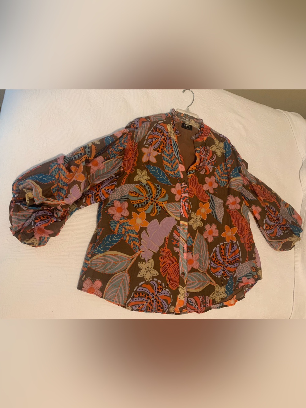 Multicolored Fate blouse Large
